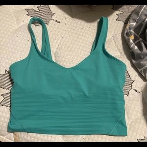 Selling lululemon sprots shirt with a built in bra for support